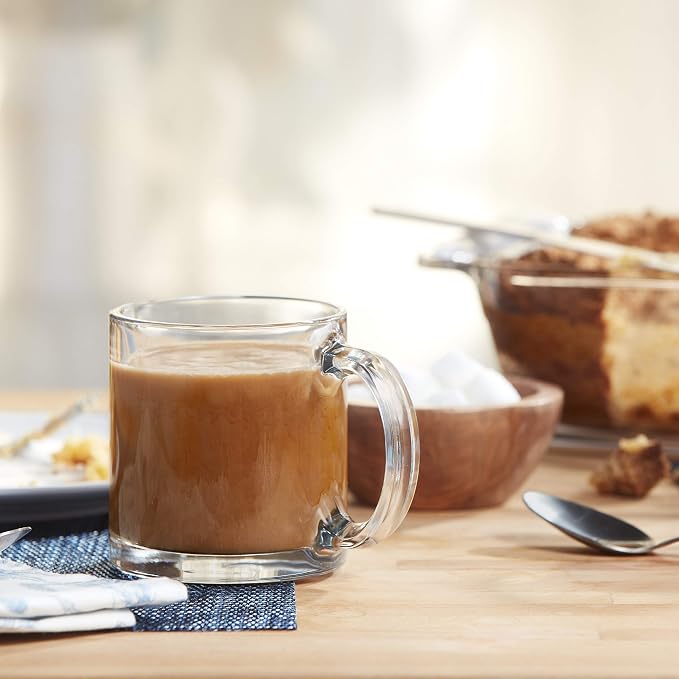 Libbey Robusta 8-piece Glass Coffee Mug Set