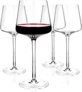 Crystal Wine Glasses 20.5-ounce, Set of 4 - Red or White Wine Large Glasses - Pinot Noir - Burgundy - Bordeaux - 600ml