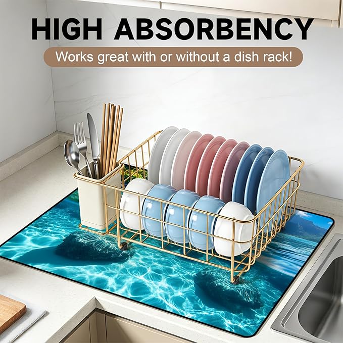Stove Top Covers for Electric Stove: Heat Resistant Protector Glass Stove Top Expands Counter Space, Stylish Kitchen Decor (G253396)