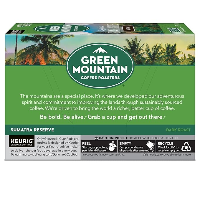 Green Mountain Coffee Roasters® Sumatra Reserve, 60ct