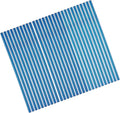 Blue Reusable Metal Straight Straws 100Pcs in Bulk Order (8.5" Long, Blue-100pcs Straight)