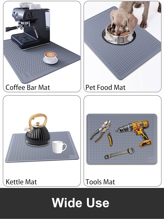 XiFEO Stove Top Covers for Electric Stove, Food Grade Heavy Duty Silicone Glass Stove Top Cover Protector, Induction Cooktop Protector, Heat Resistant Range Ceramic Stove Top Covers Mat, Oven Cover