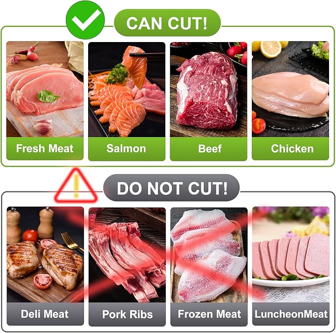 Meat Slicer for Fresh Raw Meat (Steady Grip), 17 in 1 Stainless Steel Cleaver Kitchen Knife, Slice, Shred, Chop, Meal Prep, Beef Pork Mutton for Cooking BBQ Hot Pot Meat Slicer -Pink
