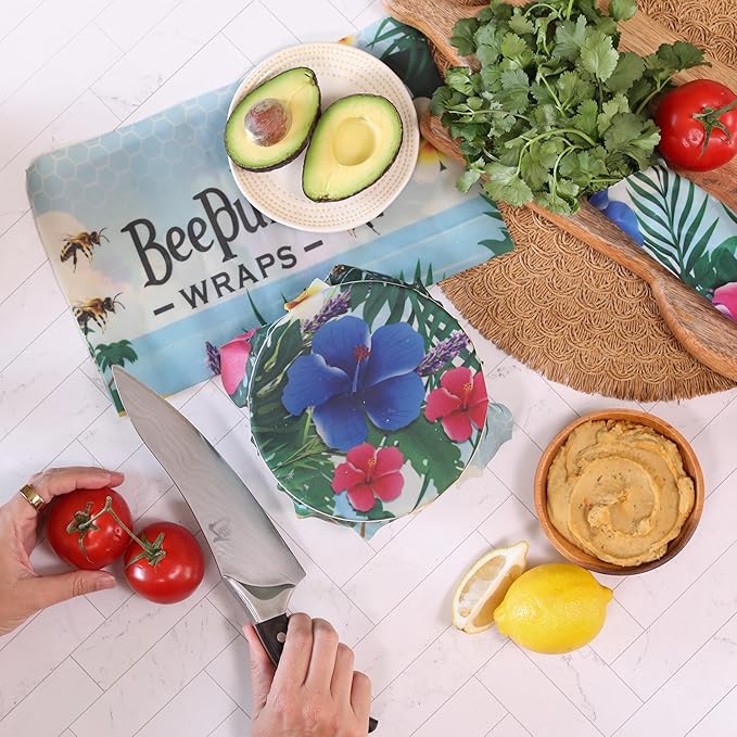 Reusable Beeswax Food Wrap Roll – Bees on Island
