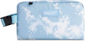 PackIt Freezable Small Insulated Snack Box, Blue Sky, with EcoFreeze Technology (Built-in Ice Pack), Mini Cooler or Small Lunch Bag, For Fresh Snacks On the Go, for Work, Gym, or Travel