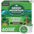 Green Mountain Coffee Roasters French Roast Keurig K-Cup Pods, Dark Roast Coffee, 60 Count (6 Packs of 10)