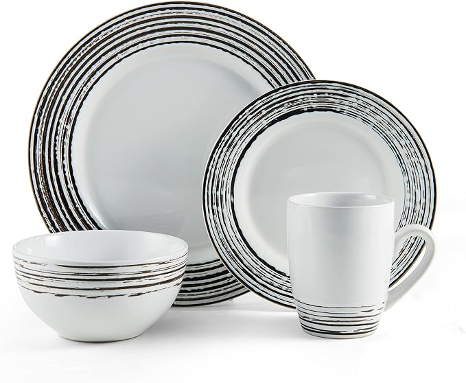 Pfaltzgraff Bryson 16-Piece Dinnerware Set, Service For 4, Multicolor