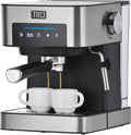 Tru Touch Screen Espresso Maker - Automatic Espresso Machine with Single & Double Shot Brew Settings - Comes with Steam Wand & Cup Warmer - Easy-to-Clean & Maintain - 56-Ounce Water Tank