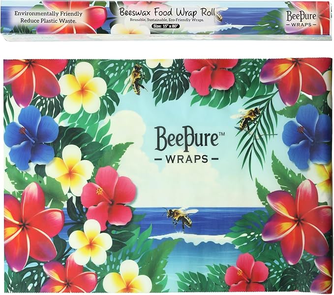 Reusable Beeswax Food Wrap Roll – Bees in Paradise