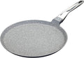 MasterClass MCMCP28 Cast Aluminium Induction-Safe Non-Stick Crêpe Pan, 28 cm (11"), Grey