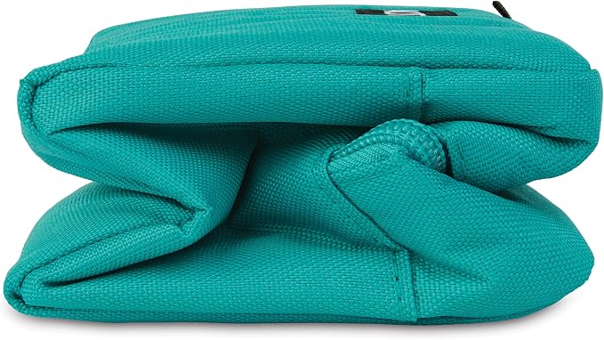 PackIt Freezable Small Insulated Snack Box, Teal, with EcoFreeze Technology (Built-in Ice Pack), Mini Cooler or Small Lunch Bag, For Fresh Snacks On the Go, for Work, Gym, or Travel