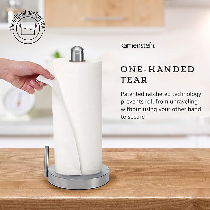 Kamenstein Perfect Tear Paper Towel Holder, 13-inch, Silver 2