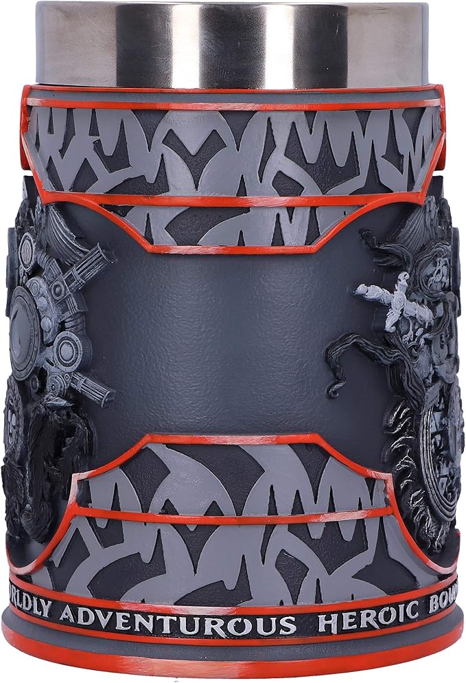 Nemesis Now Magic The Gathering Five Colour Wheel Tankard, Resin, Grey, 1 Count (Pack of 1)