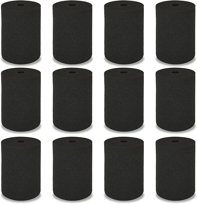 12Pcs Cup Turner Foam Tumbler Foam Insert for Tumblers Crafting 10oz-40oz Tumbler Turner Foam for 3/4 Inch PVC Pipe