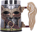 Nemesis Now Lord of the Rings Tankard, Hand-Painted Resin Mug, Officially Licensed Collectible, 15.5cm - Rohan