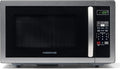 Farberware 1.1 Cu. Ft. Countertop Microwave Oven – 1000 Watts Power, Auto Cook Settings, Defrost, Easy Clean and Child Safety Lock - Stainless