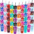 Uiifan 100 Pcs Inspirational Cups Bulk Appreciation Gifts for Employee Coworker Staff Team Thank You Gifts, Office Prizes for Adults Work Party Favors, Associates, Giveaways (Multicolor)