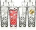 Godinger Dublin Crystal Highball Glasses, Set of 12