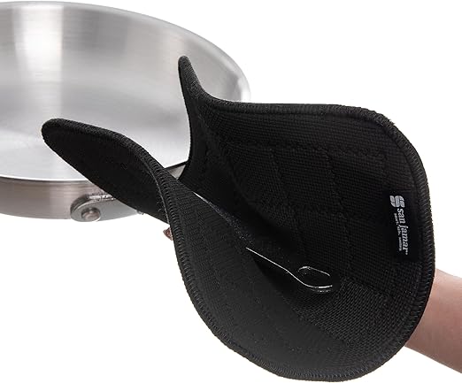Carlisle FoodService Products UHP1010BK Ultigrip Square Commercial Hot Pad Pan Holder, 10" X 10", Black