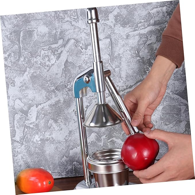 SOLUSTRE Manual Citrus Juicer Extractor Fruit Machine Stainless Steel Lever Press