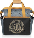 PICNIC TIME Harry Potter Hufflepuff On The Go Lunch Cooler, Soft Cooler Lunch Box, Insulated Lunch Bag, (Black with Yellow Accents)