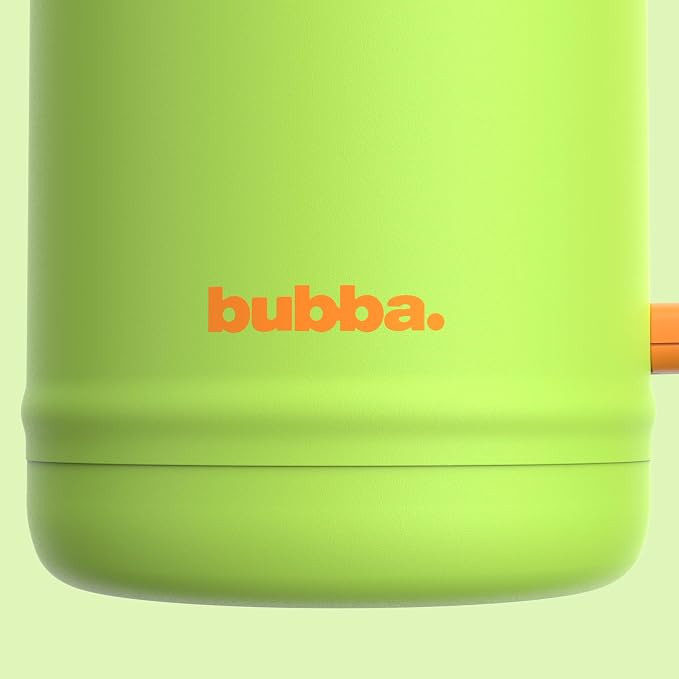 bubba 52 oz Insulated Stainless Steel Water Keg - Large Reusable Water Bottle Drinking Jug - Insulated Keg for Everyday Hydration, Lead-Free and BPA-Free, Glow Up