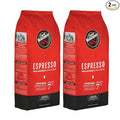 Coffee Beans 4.4 lb Bulk Whole Bean Espresso - Caffe Vergnano Medium Roast Arabica Robusta Blend - Perfect for Expresso Machine, Moka Pot, French Press, Drip Coffee Maker