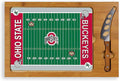 Picnic Time 3 Piece Ohio State Icon Cheese Set