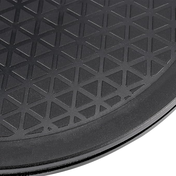 6 Pack 12 Inch Lazy Susan Turntable Organizer, Heavy Duty Rotating Swivel Stand, Single Sided 360 ° Turntable with Steel Ball Bearings for Laptops TV Computer Monitor