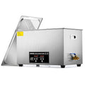 CREWORKS 30L Digital Ultrasonic Cleaning Machine with Heater and Timer, 600W Stainless Steel Ultrasonic Cleaner Machine, 7.9 gal Ultrasonic Parts Cleaner for Retainer Glasses Auto Tool Machine Part
