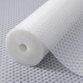 Shelf Liners for Kitchen Cabinets Refrigerator Liners Waterproof Kitchen Cupboard Liner Durable Plastic Drawer Mats EVA Material Non Adhesive Fridge Mats for Shelves - Clear 17.5 x 236.2 Inches