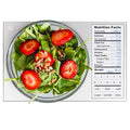 Greater Goods Food Scale with Nutrition Calculator, Non Connected Calorie Scale for Meal Prep, Weight Loss, 2000 Pre-Loaded Food Codes, Compact Kitchen Scale, Battery Operated, 11lb Capacity, Silver