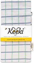 Keeki Bag - The Original Beeswax Lined Bread Bag for Homemade & Sourdough | Reusable Linen Bread Storage | Beeswax Wrap Alternative | Plastic-Free Storage w/Wide Opening & Drawstring - Longer Blue