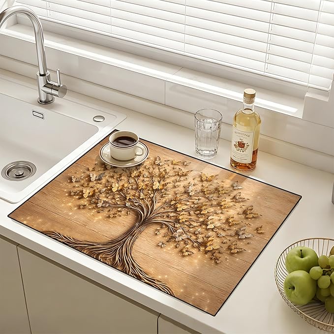 Stove Top Covers for Electric Stove: Heat Resistant Protector Glass Top Expands Counter Space, Stylish Kitchen Decor 28.5'' 20.5''