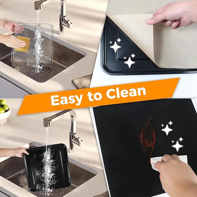 Air Fryer Accessories for Ninja DCT451 Air Fryer Oven, Baking Set with Air Fryer Basket Baking Pan Parchment Paper Disposable Airfryer Liner for Ninja DCT601 Oven