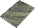 Koville Marble Cutting Board for Kitchen, 12x8 Inches Stone Slab Pastry Cheese Board, Rectangular Serving Tray for Bathroom Countertop, Marble Vanity Tray for Jewelry Cosmetics Perfume (Green)