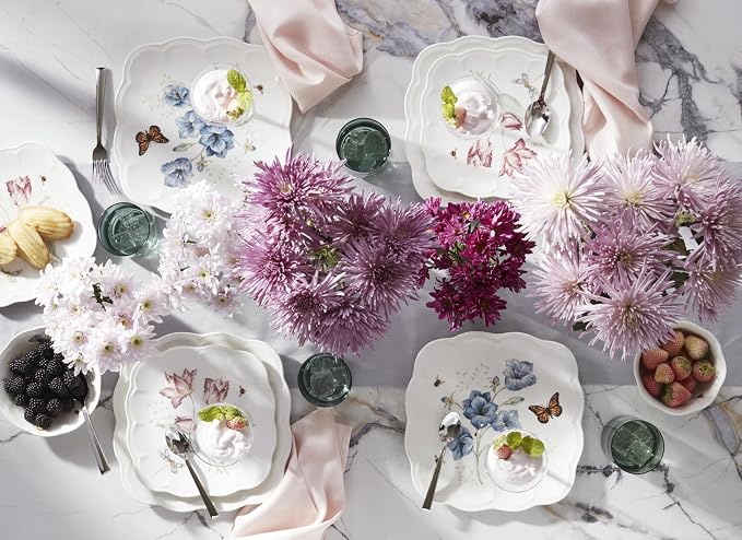 Lenox 6083448 Butterfly Meadow Rice Bowl,White