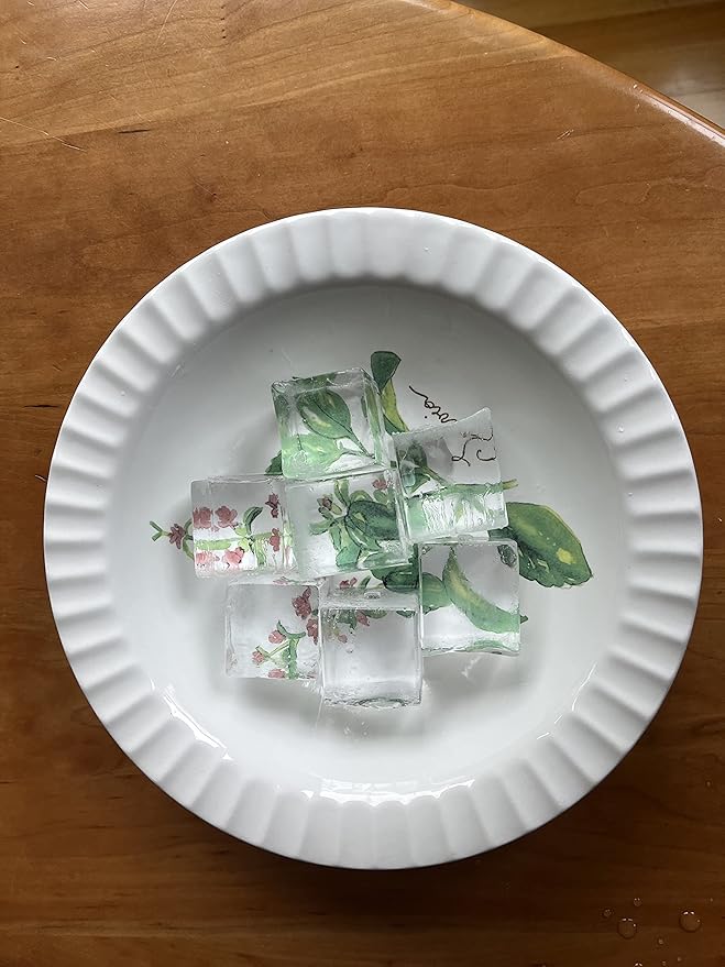ClearlyFrozen High Capacity (21 x 1.3 Inch) Home Clear Ice Cube Tray/Ice Cube Maker with Multi-Size Mold Design Expandable to 21 1.3 x 1.3 x 2 Inch Ice Rectangles