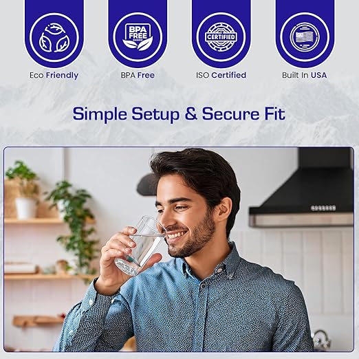 Crystal Quest Standard/SMART Water Filter Pitcher Cartridge – Advanced Filtration for Clean, Healthy Water, Removes Contaminants, Long-Lasting, Easy Installation, 2,000 Gallons [Pack of 6]