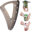 Uinxan Jar Opener for Weak Hand & Seniors with Arthritis,Handheld & Under Kitchen Cabinet-Twist Off Bottle Caps,One-Handed Magnetic Lid Open,Unique Gadget–Gift for Elderly,Women&Men (Black)