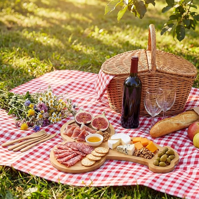 Patelai Penis Gifts Penis Shaped Cheese Board Set Funny Bachelorette Gifts Novelty Mini Bamboo Charcuterie Cutting Board with Cheese Knives Set Aperitif Platter for Kitchen, Parties, Housewarming