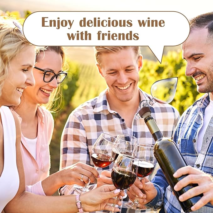 CHENGU 1 Pcs Wine air Aerator Decanter with Aerator Pourer Red White in Bottle Aerators Wine Gift Accessories Makes Your Wines Taste Better