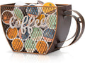 Made Easy Kit Coffee Pod Organizer - Home Coffee Bar Functional Décor - Café Station Countertop Storage Accessories (Coffee Cup (Mountable))