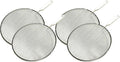 Chef Craft Select Splatter Screen, 10 inches in diameter, Stainless Steel (Pack of 4)