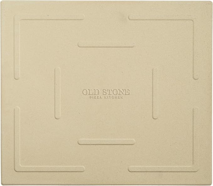 Old Stone Pizza Kitchen Rectangular Pizza Stone for Oven and Grill, 14x16-Inch