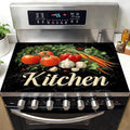 Stove Top Covers for Electric Stove, Heat-Resistant Glass Stove Top Cover Protector, Induction Cooktop Protector Mat for Kitchen 28.3 x 20.5 inches