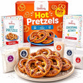 Pretzel Making Kit - Real Cooking Set for Kids Ages 5-12+ with Recipe and Ingredients - Kids Baking Set for Girls & Boys - Great Gift for Family Bonding