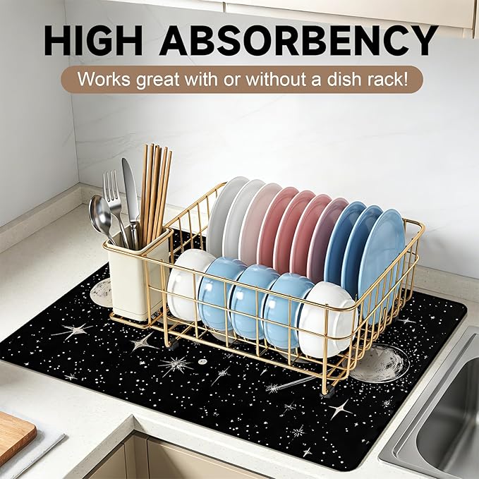 Stove Top Covers for Electric Stove: Heat Resistant Protector Glass Stove Top Expands Counter Space, Stylish Kitchen Decor (G253992)