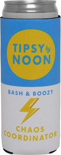 Slim Can Cooler - Chaos Coordinator - Yellow