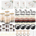 40Pcs Bridesmaid Proposal Box Gifts Set of 4 Will You Be My Maid of Honor Proposal Gifts Set Rectangular Hair Clips Soft Socks Scented Candle Bridesmaid Scrunchies Spiral Hair Ties Bridal Shower
